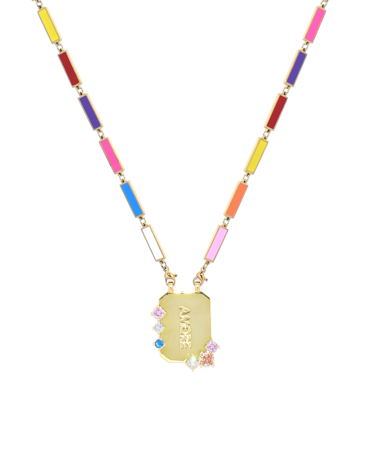 Amore Gemstone Ketting (6 Variaties)