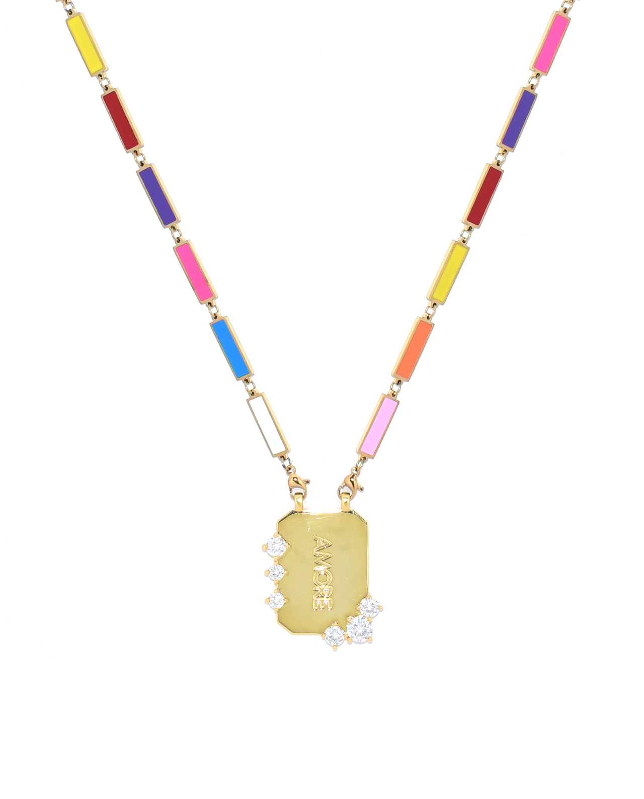 Amore Gemstone Ketting (6 Variaties)