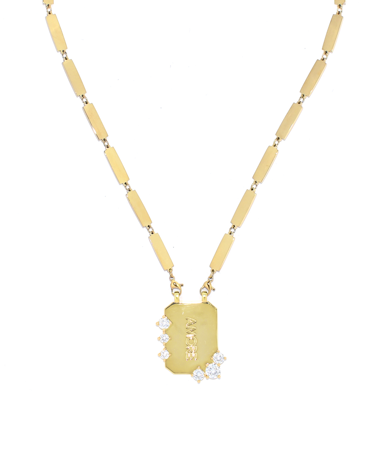 Amore Gemstone Ketting (6 Variaties)