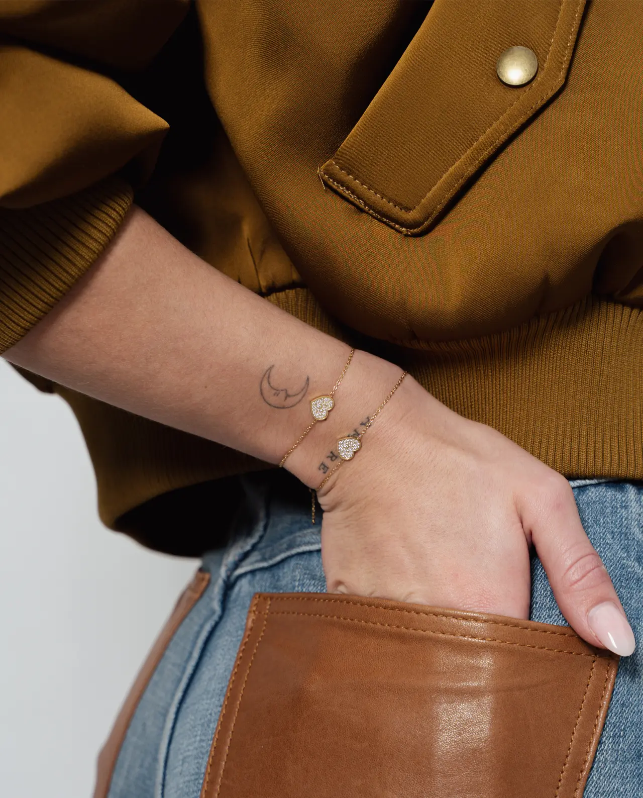 Amour Heart Armband Goud