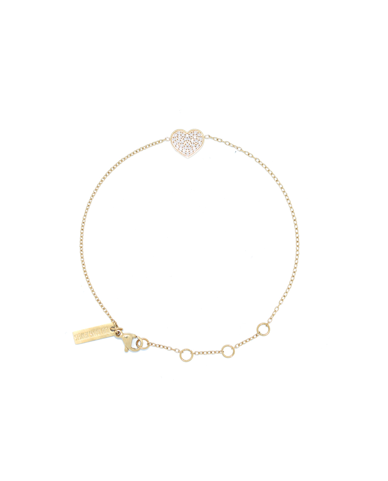 Amour Heart Armband Goud