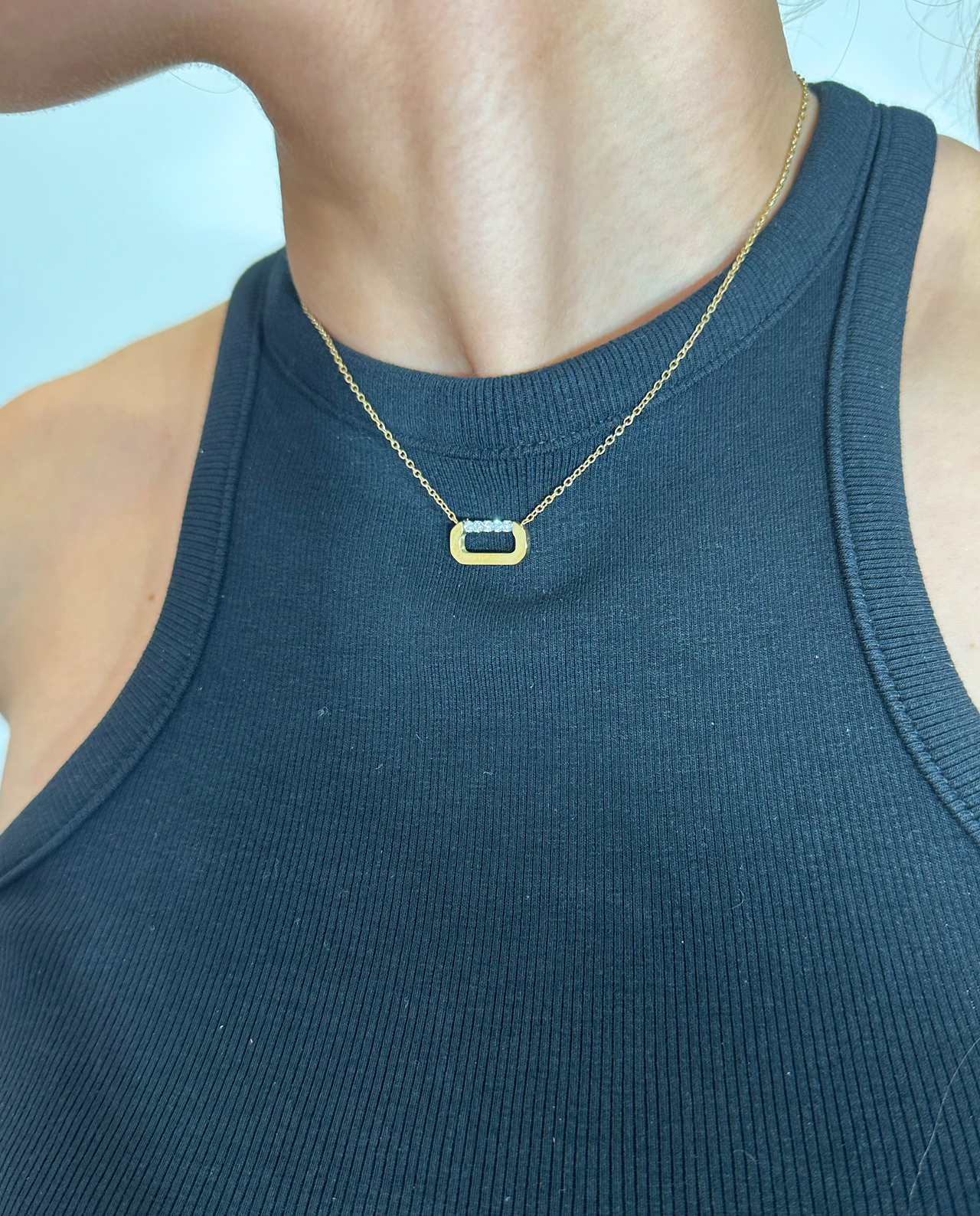 Mini Loulou Ketting Goud