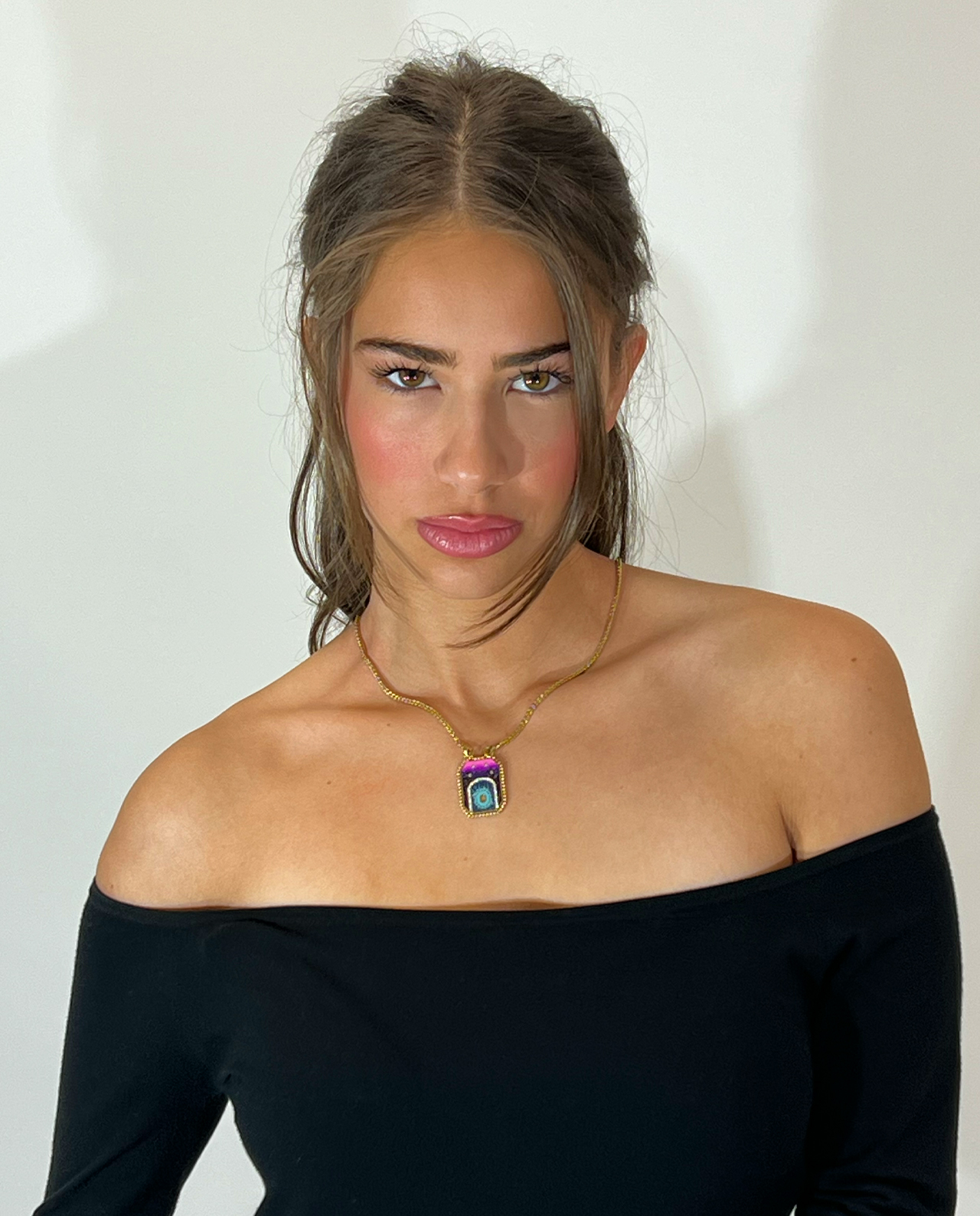 Cher Ketting Multicolor Paars (6 Variaties)