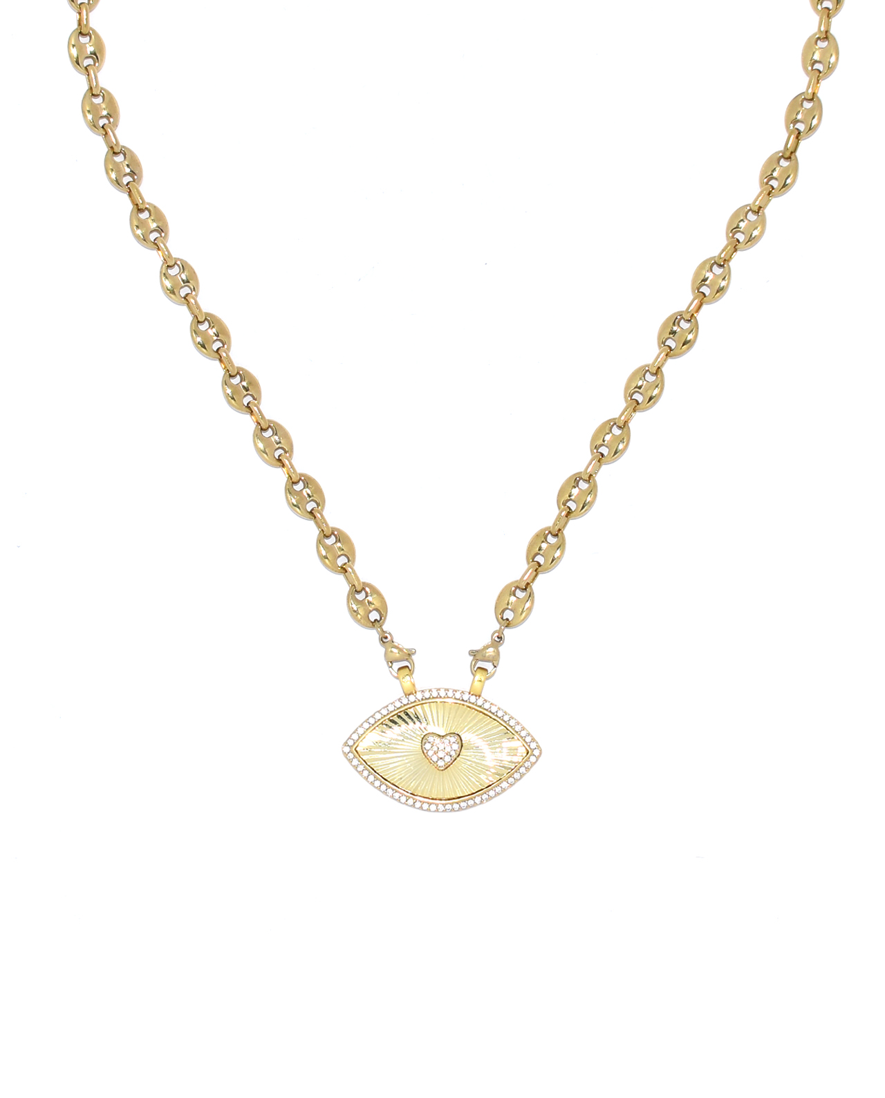 Cher Eye Ketting Goud (6 Variaties)