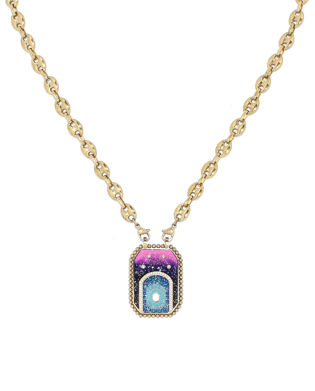 Cher Ketting Multicolor Paars (6 Variaties)