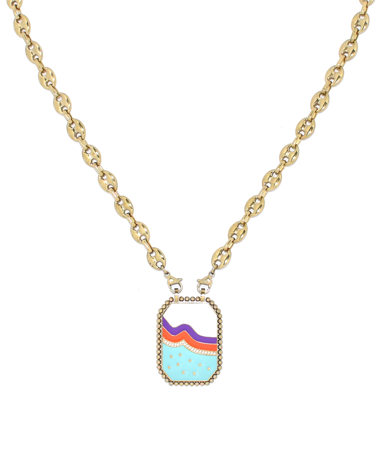 Cher Ketting Multicolor Wit (6 Variaties)