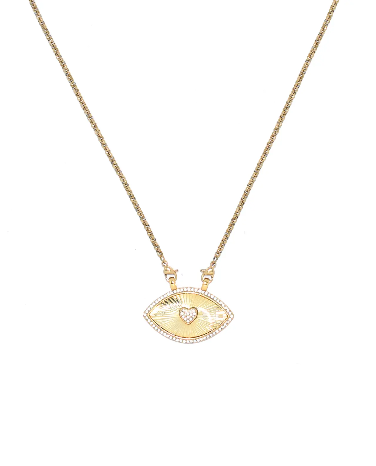 Cher Eye Ketting Goud (6 Variaties)