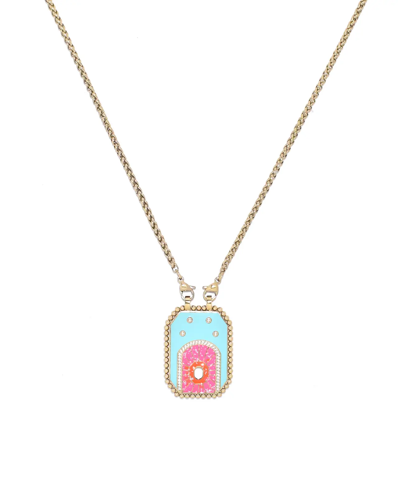 Cher Ketting Multicolor Turquoise Roze (6 Variaties)