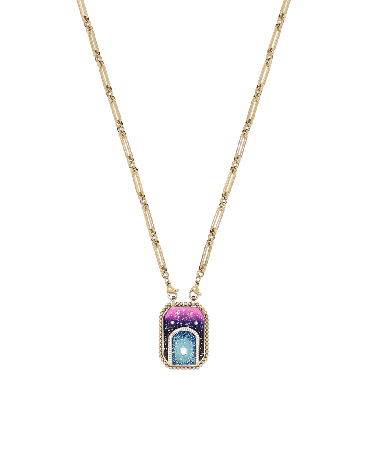 Cher Ketting Multicolor Paars (6 Variaties)