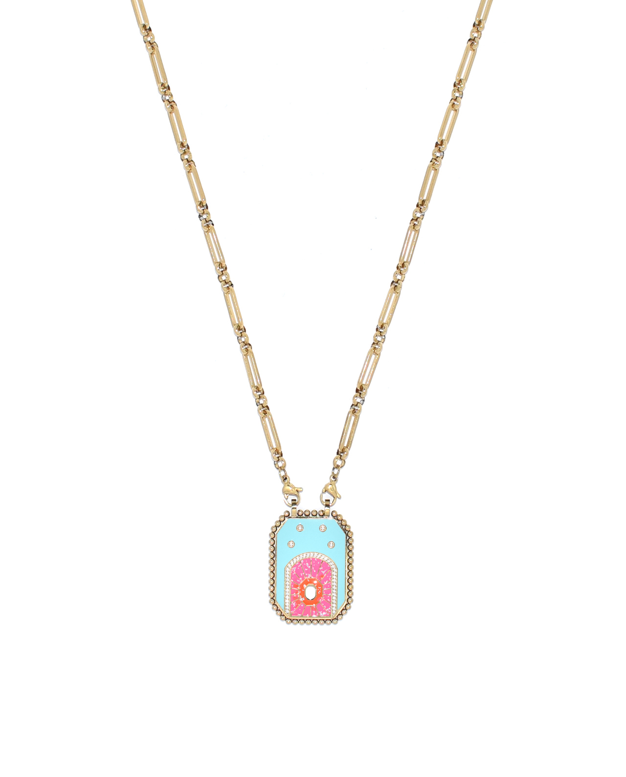 Cher Ketting Multicolor Turquoise Roze (6 Variaties)