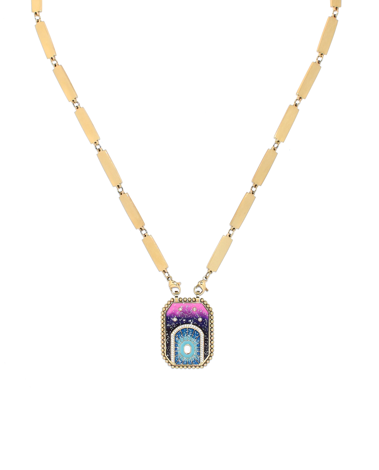 Cher Ketting Multicolor Paars (6 Variaties)