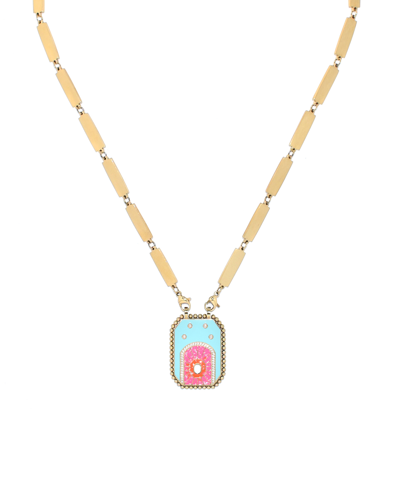 Cher Ketting Multicolor Turquoise Roze (6 Variaties)