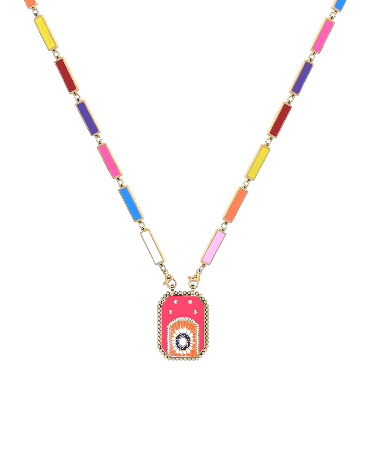 Cher Ketting Multicolor Neon Roze (6 Variaties)