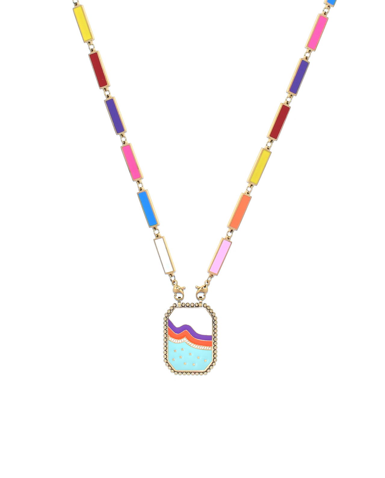 Cher Ketting Multicolor Wit (6 Variaties)