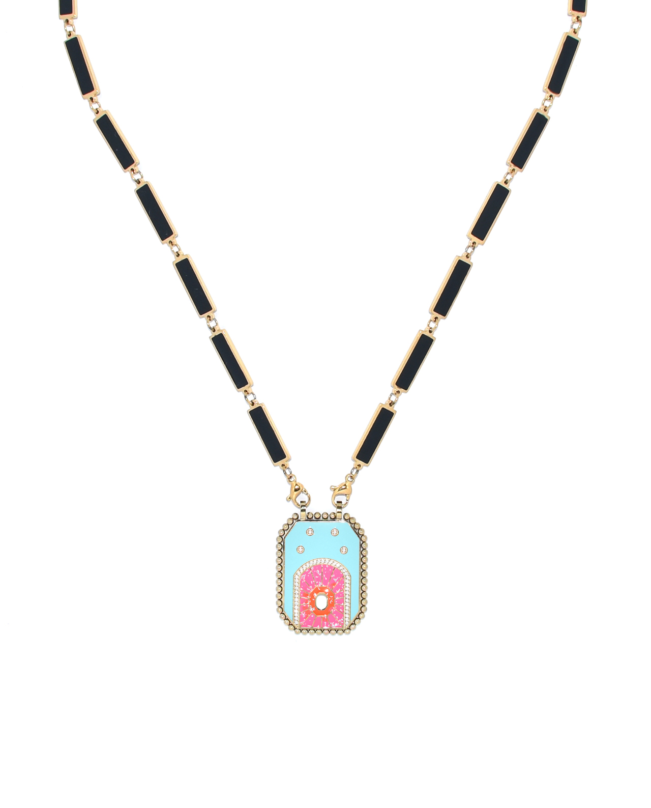 Cher Ketting Multicolor Turquoise Roze (6 Variaties)