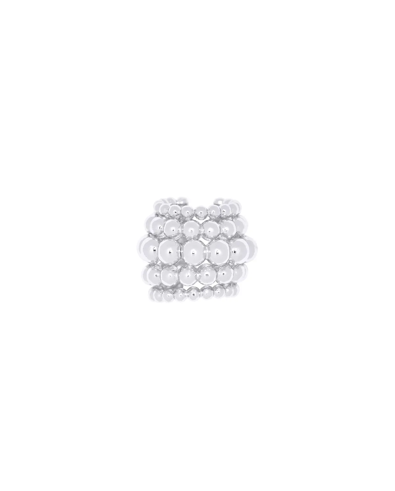 Chunky Bernice Earcuff Zilver