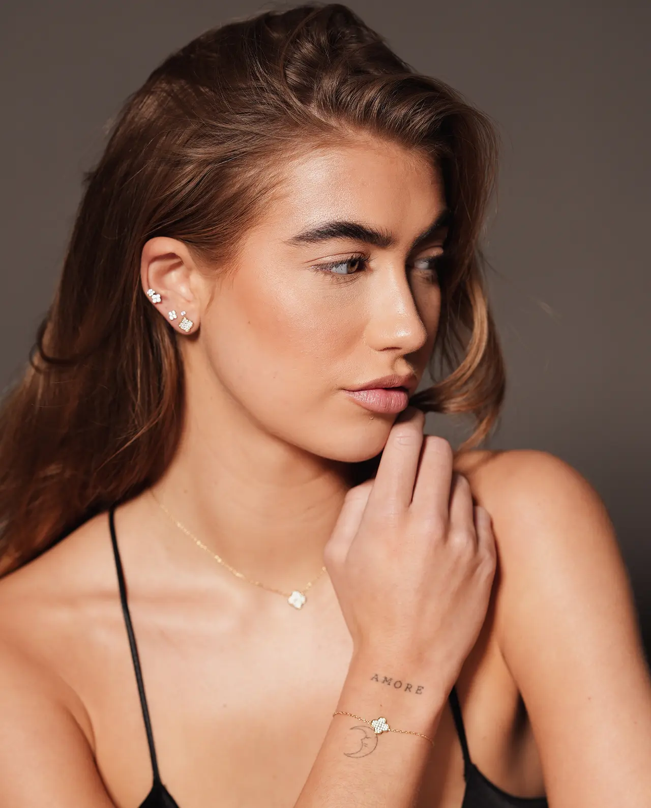 Mini Loulou Ketting Goud