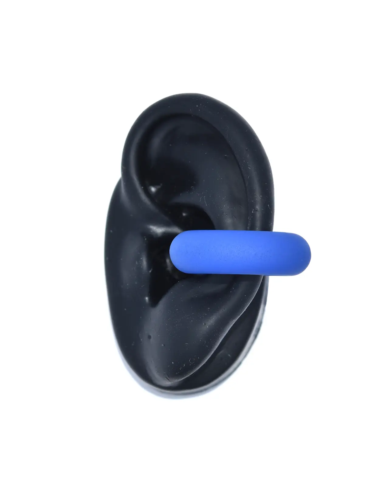 Noé Chunky Earcuff Mat Donker Blauw