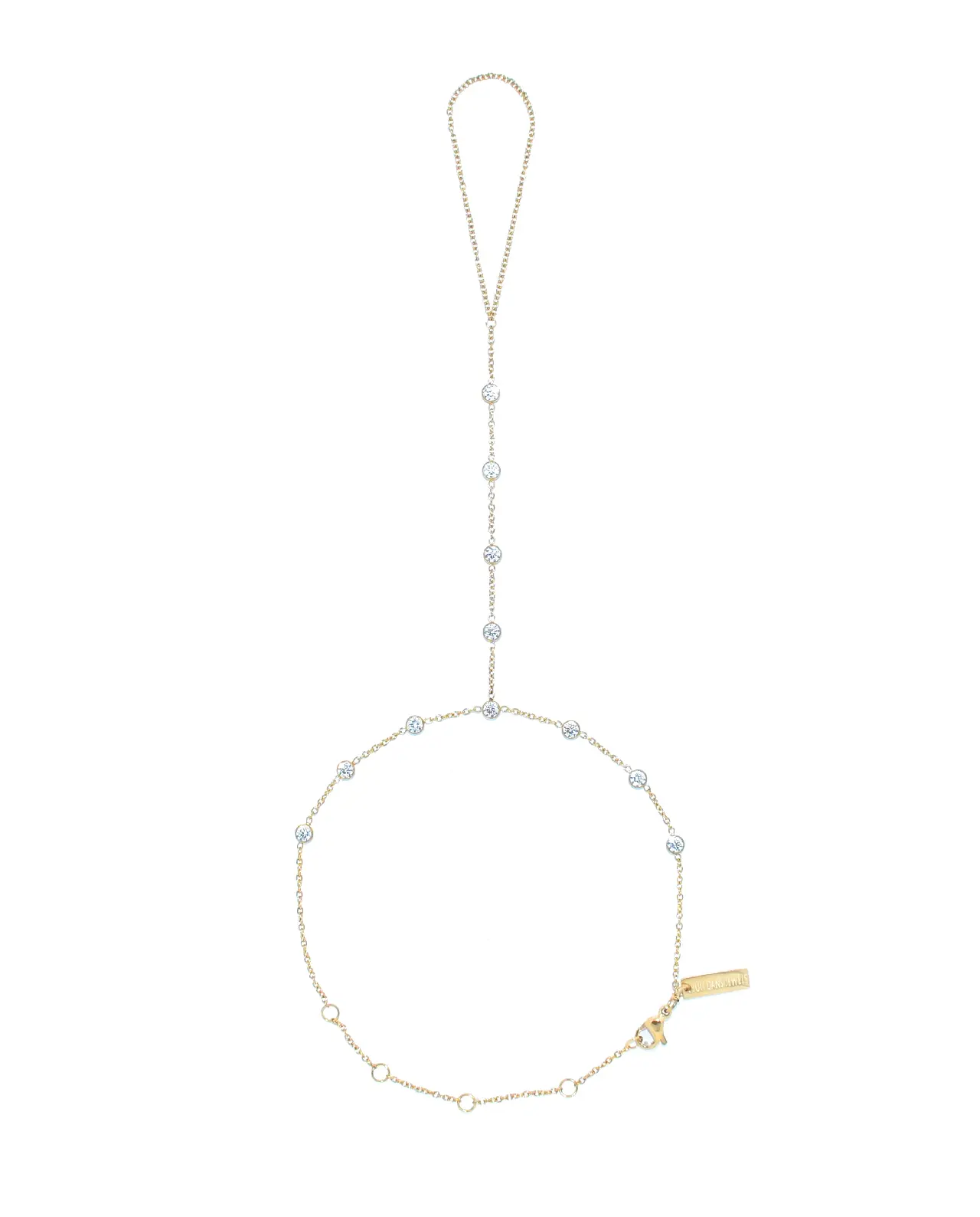 Feline Handchain Armband Goud