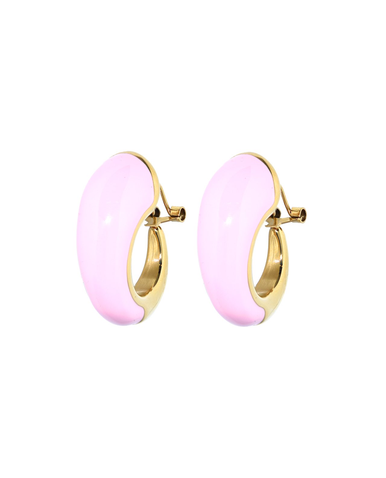 Femme Creolen Baby Roze