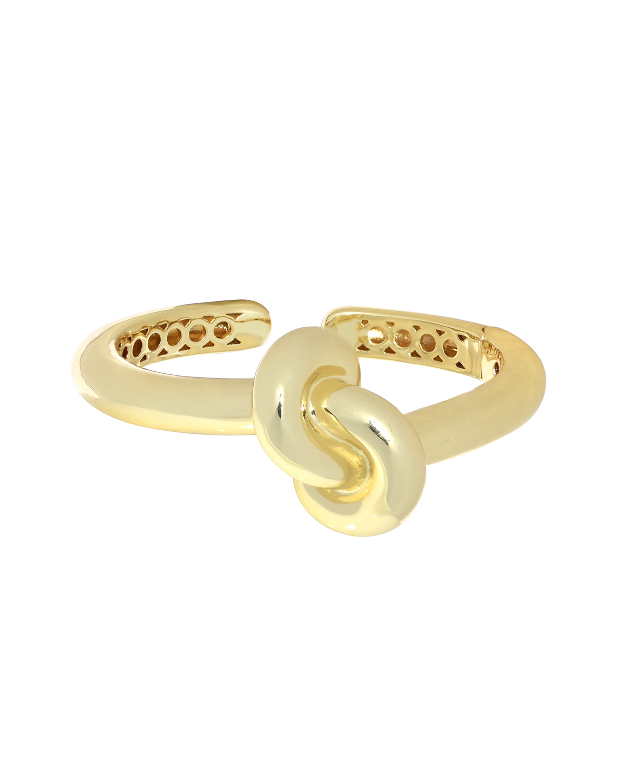 Knot Armband Goud (Breed)