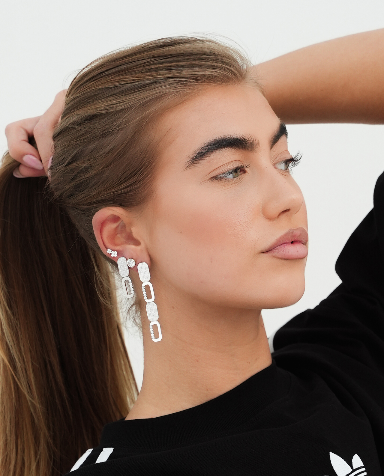 Clover Piercing Zilver