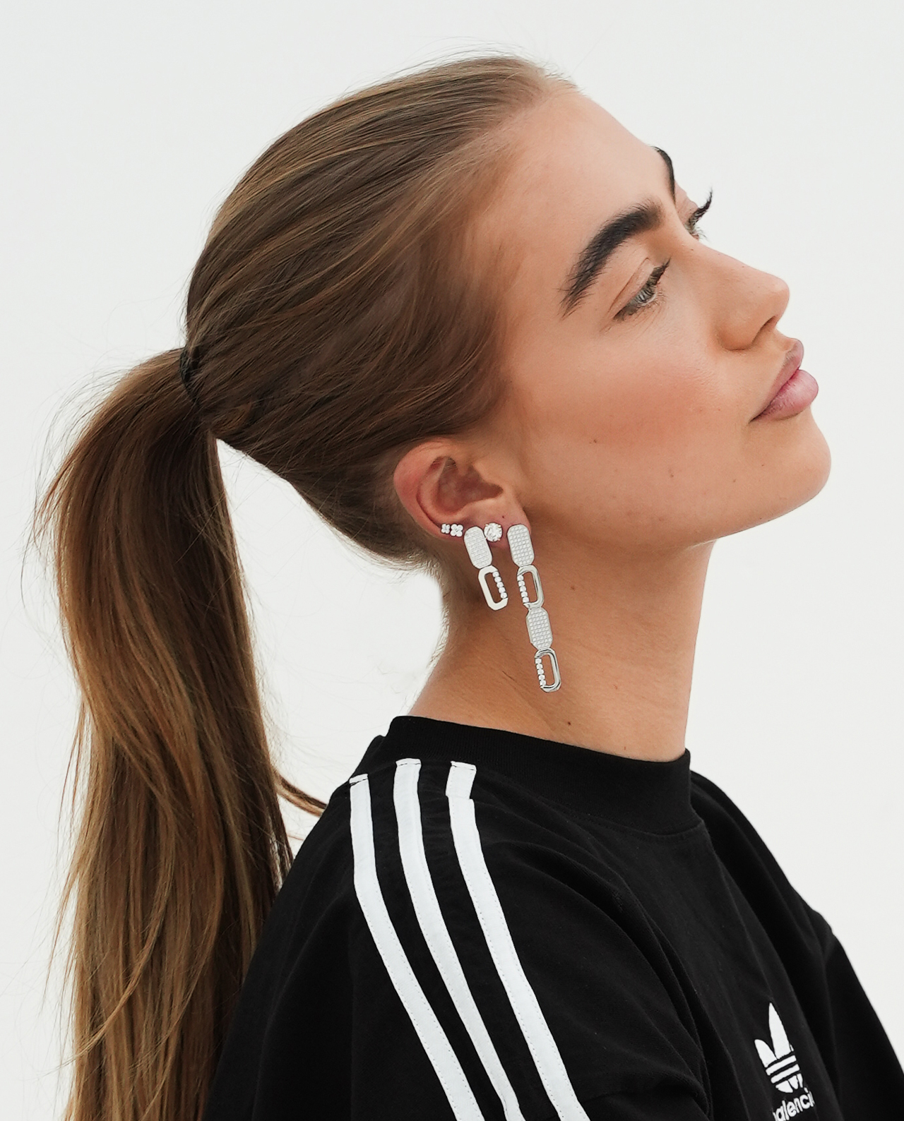 Clover Piercing Zilver