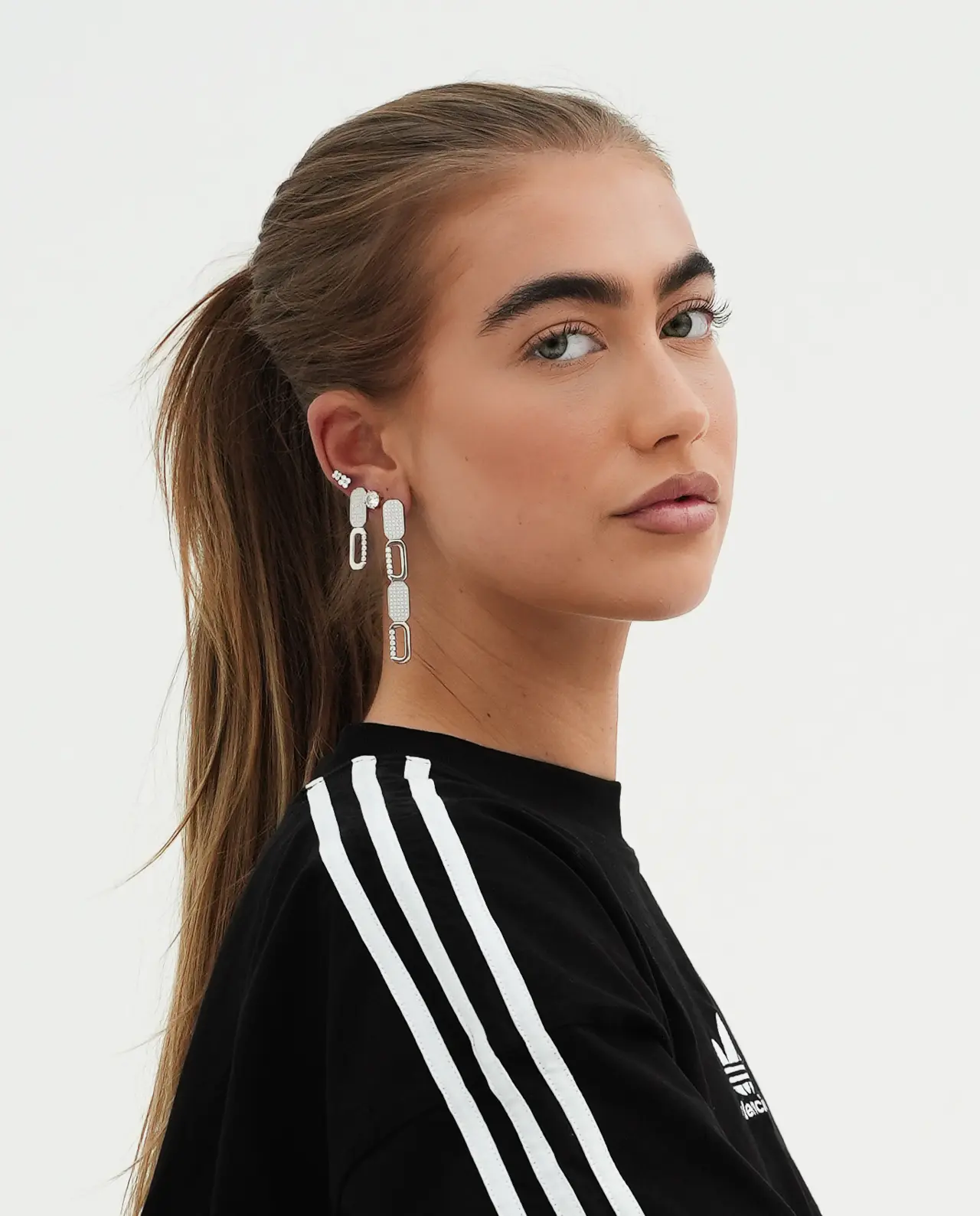 Clover Piercing Zilver