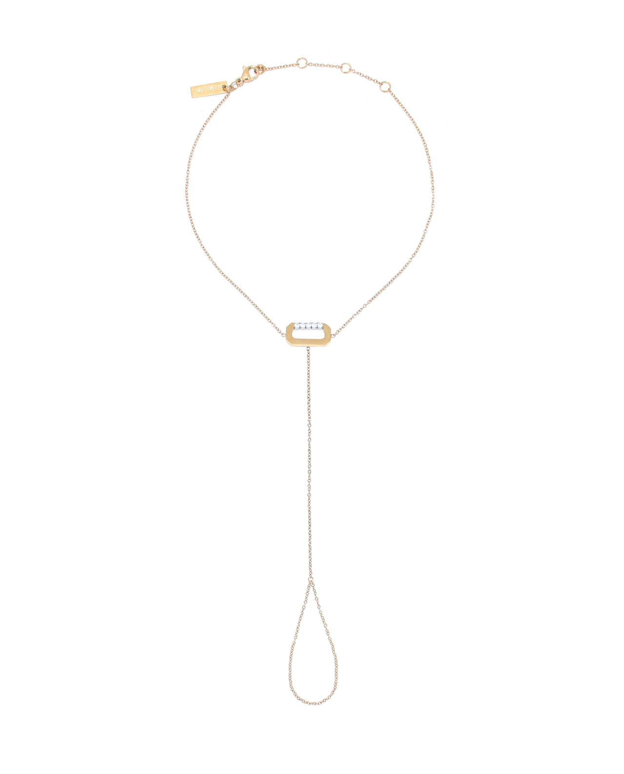 Mini Loulou Foot Chain Anklet Goud