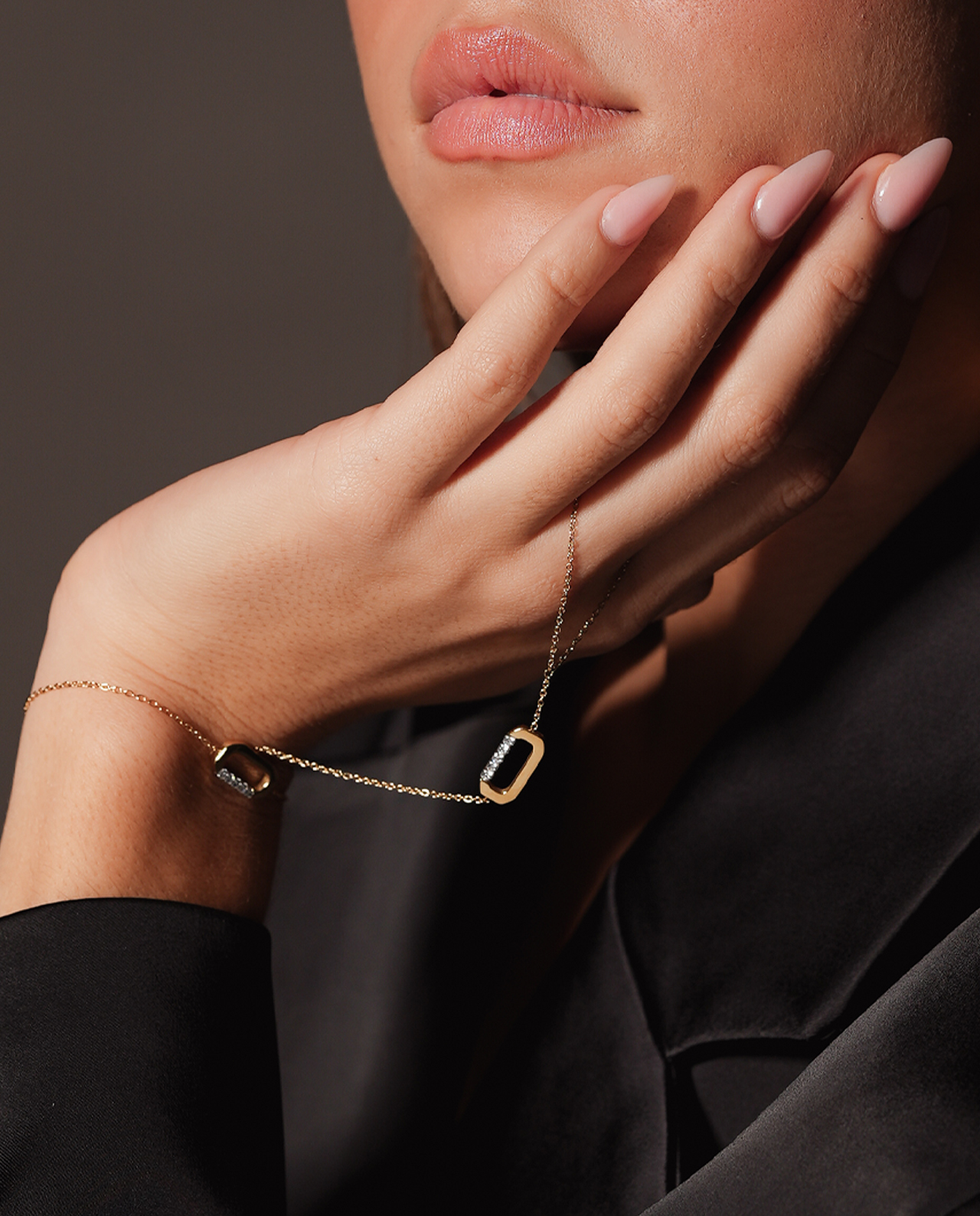 Mini Loulou Ketting Goud
