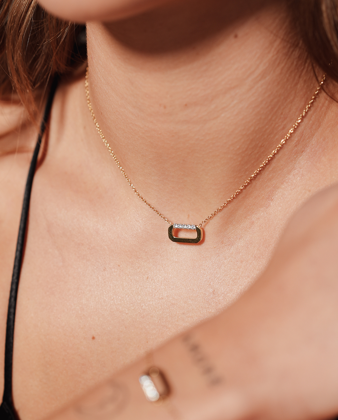 Mini Loulou Ketting Goud