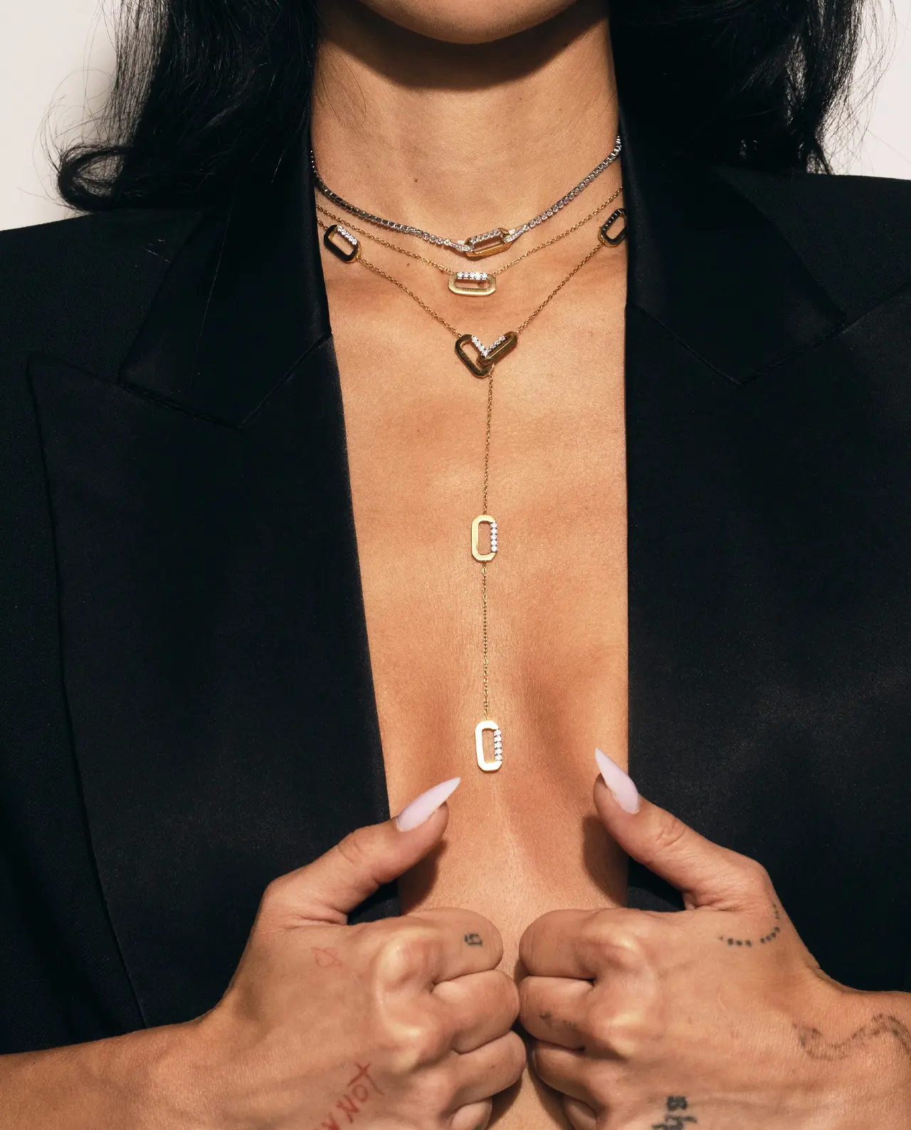 Mini Loulou Ketting Goud