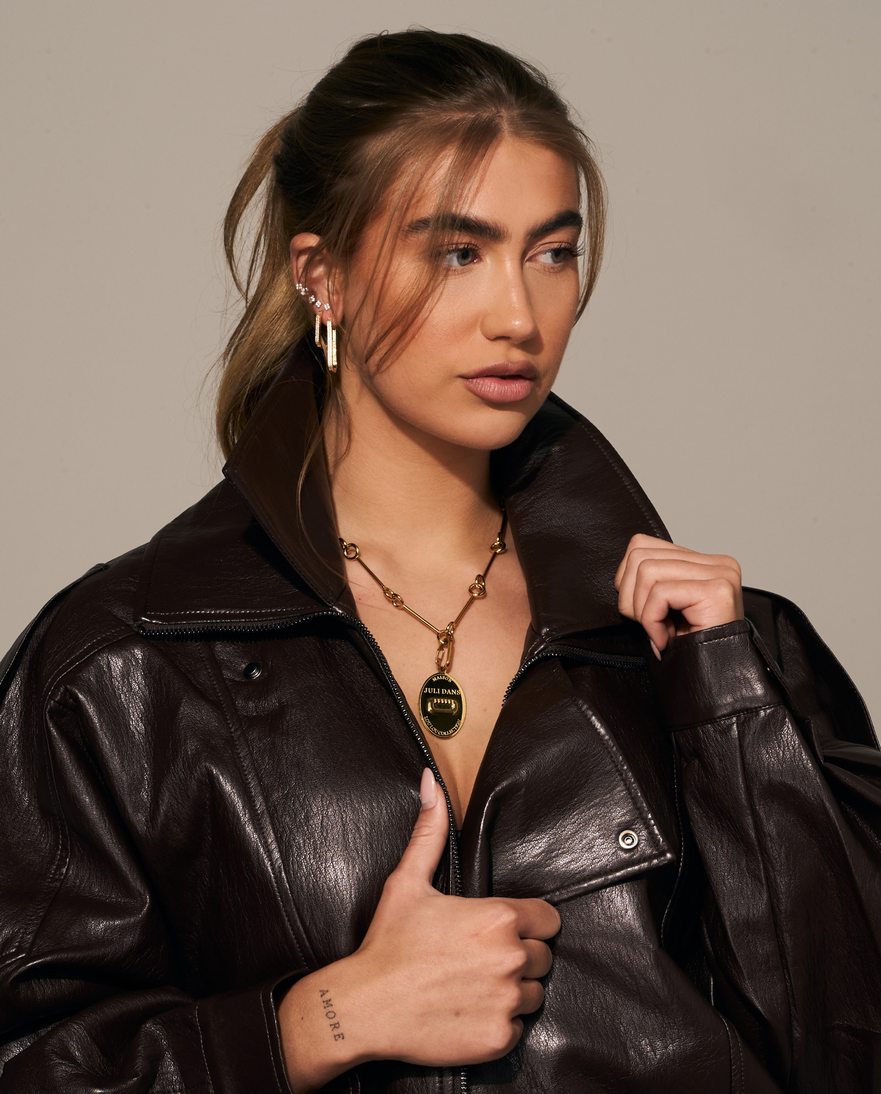 Loulou Medaillon Ketting