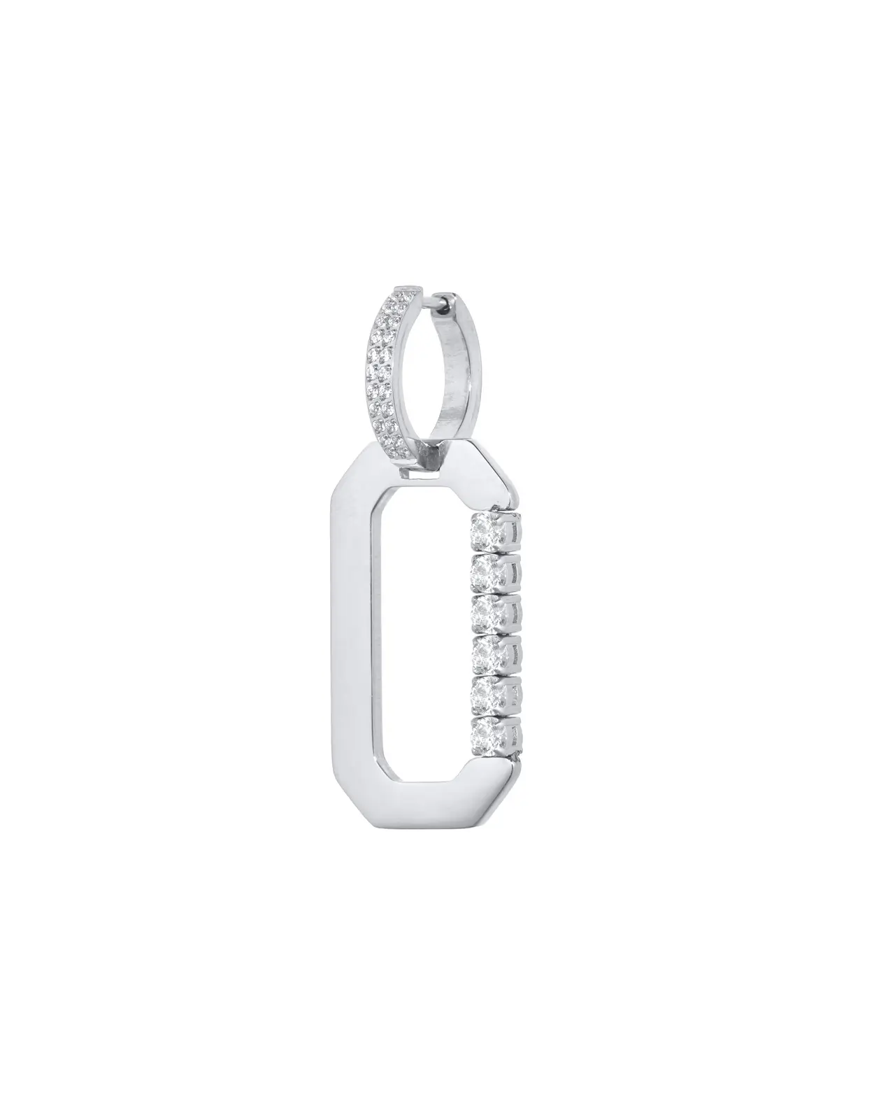 Loulou Oorbel Zilver