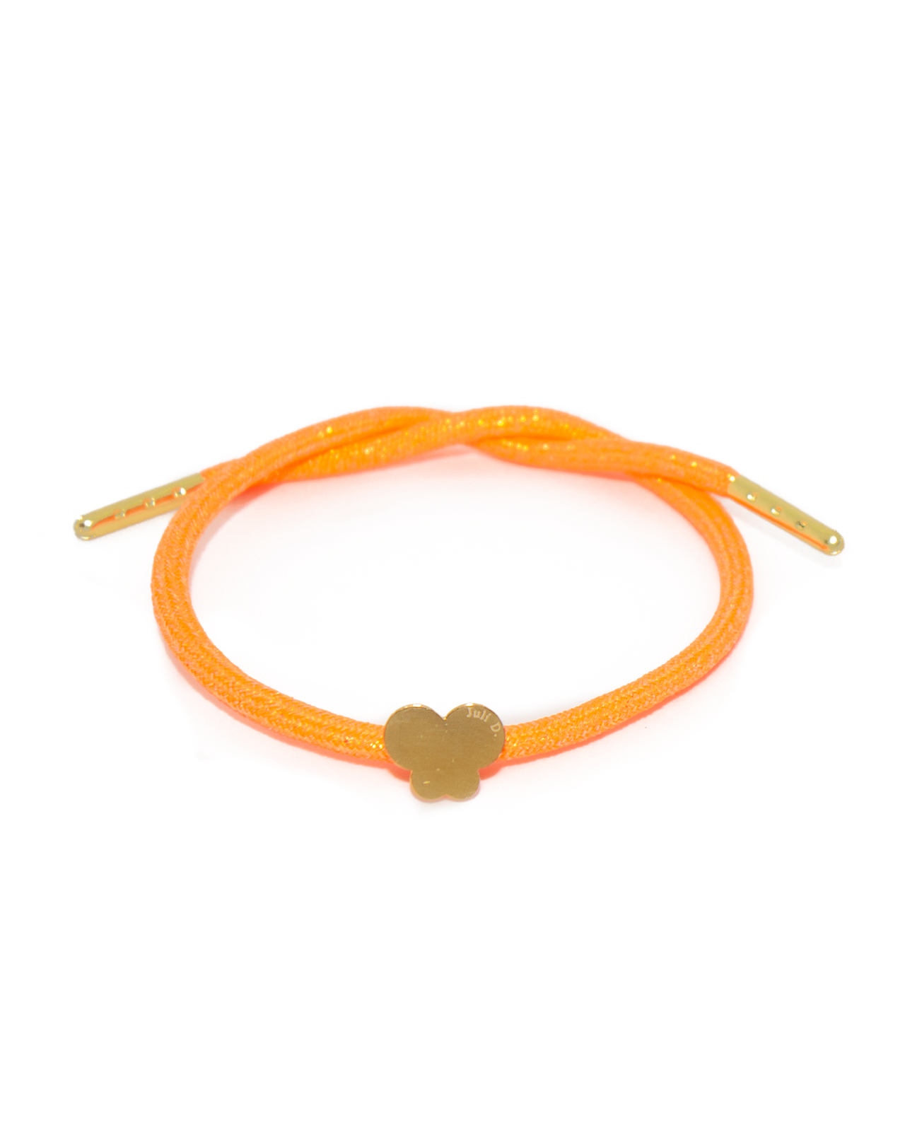 Lucky Anklet Neon Oranje