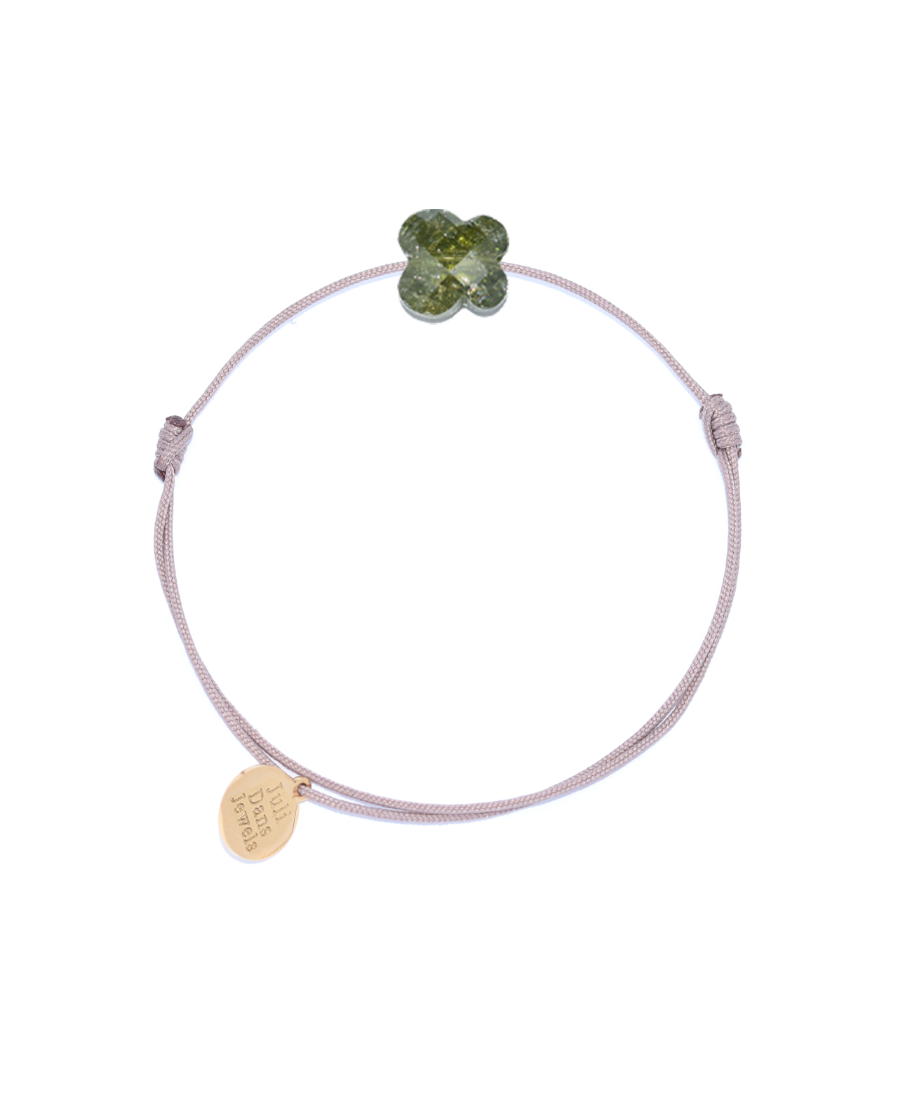 Lucky Bracelet Sparkling Army Green