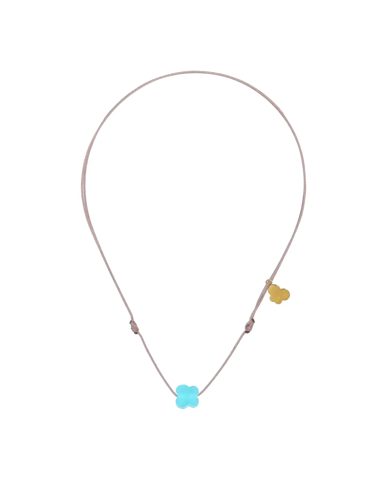 Lucky Necklace Aqua