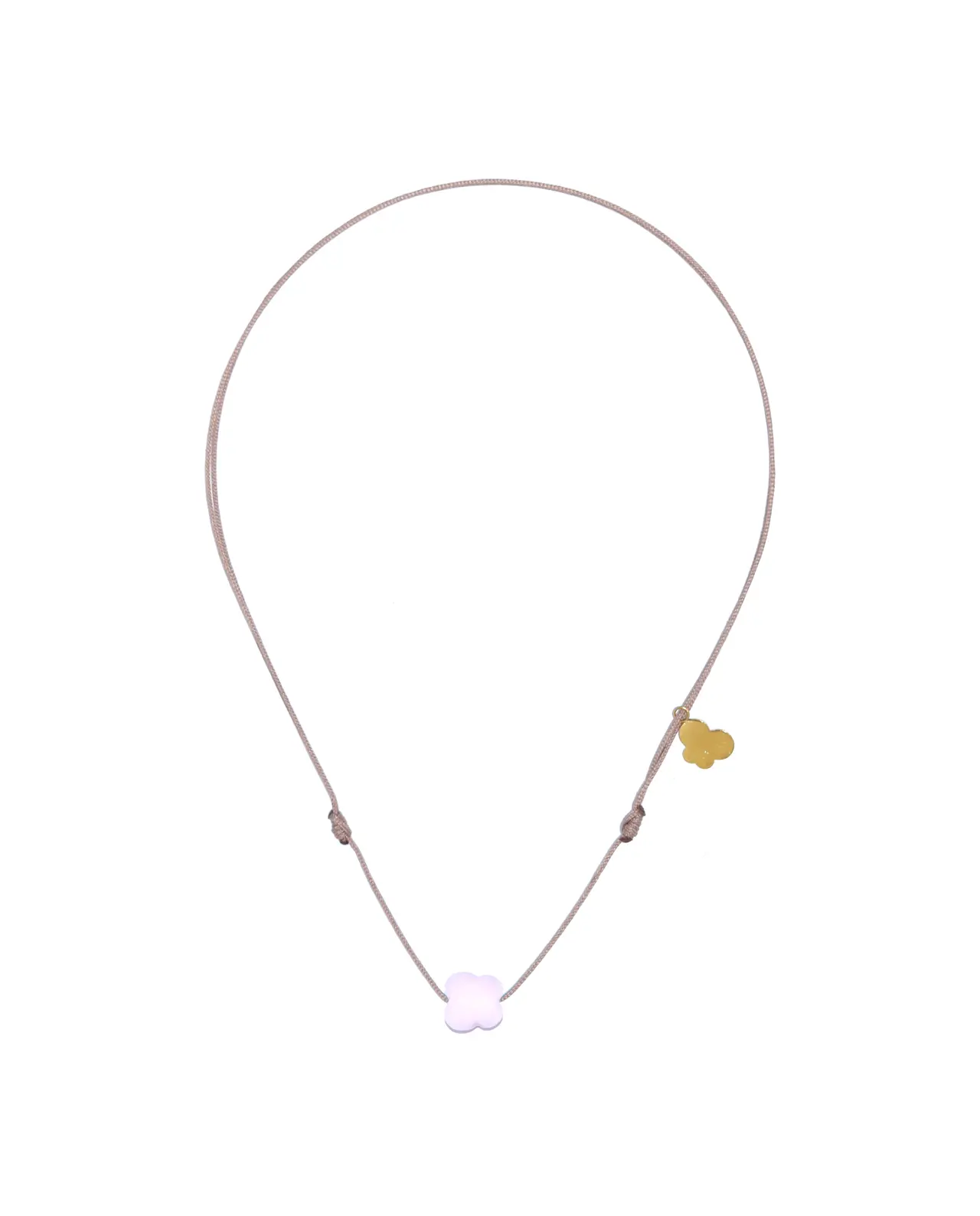 Lucky Necklace Baby Pink
