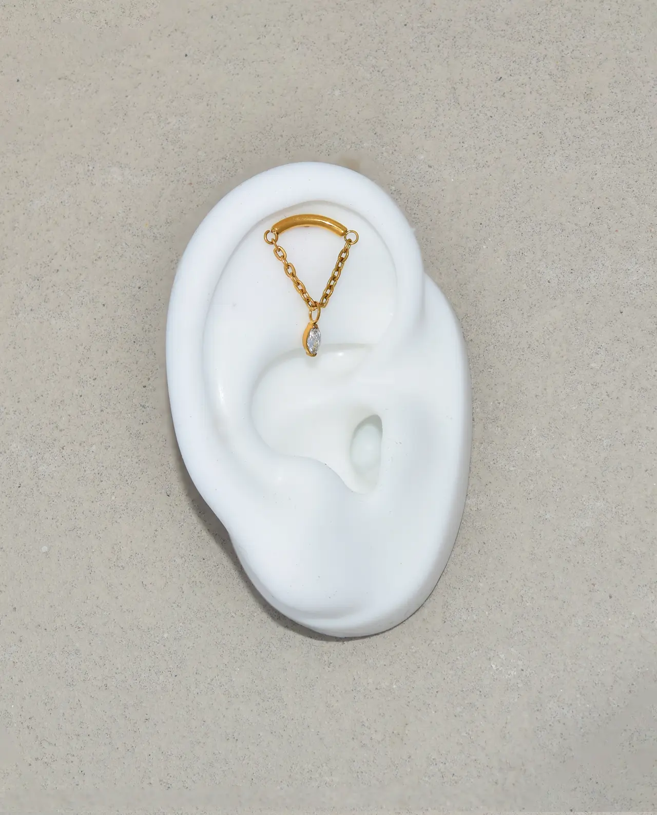 Marquise Chain Piercing