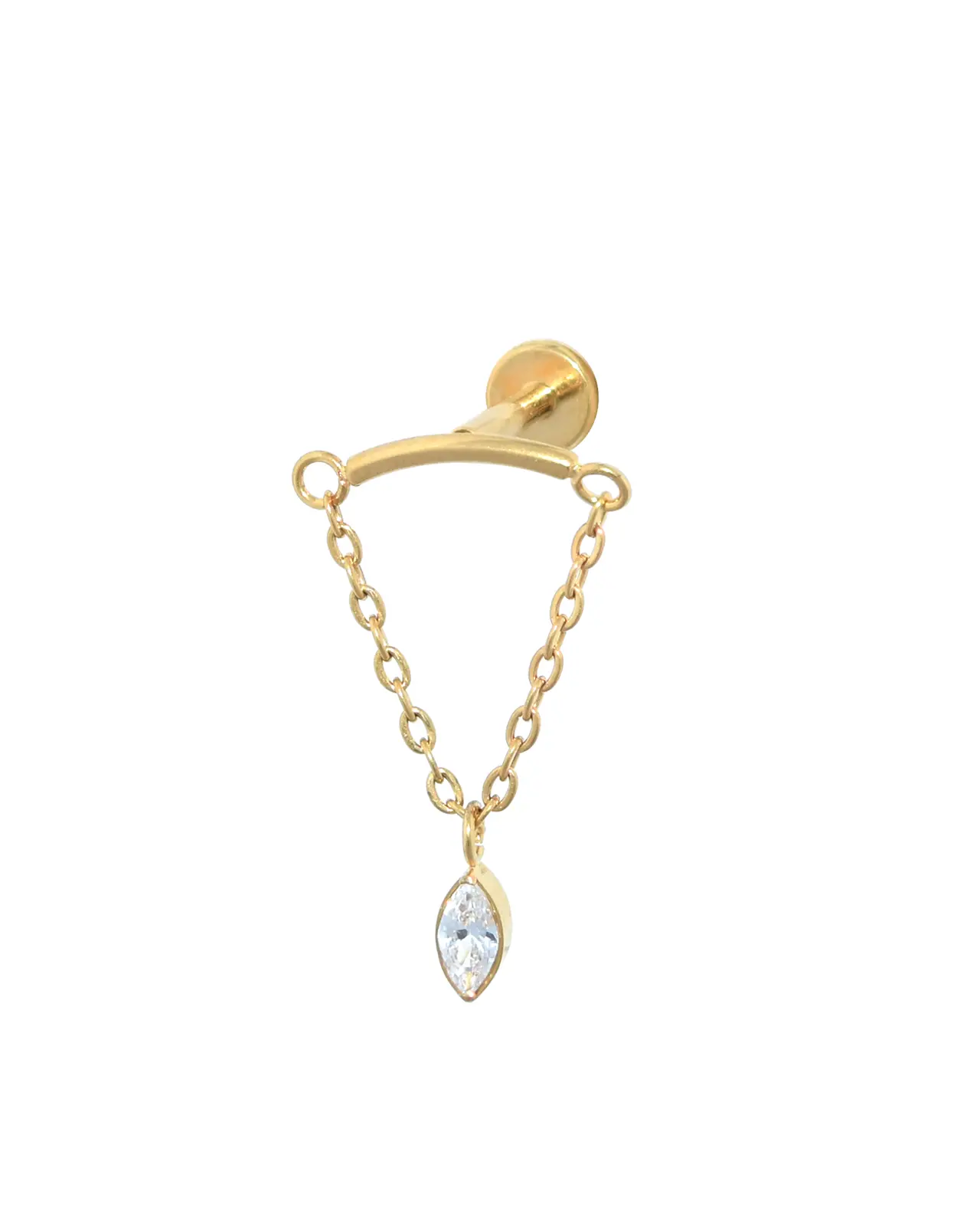 Marquise Chain Piercing