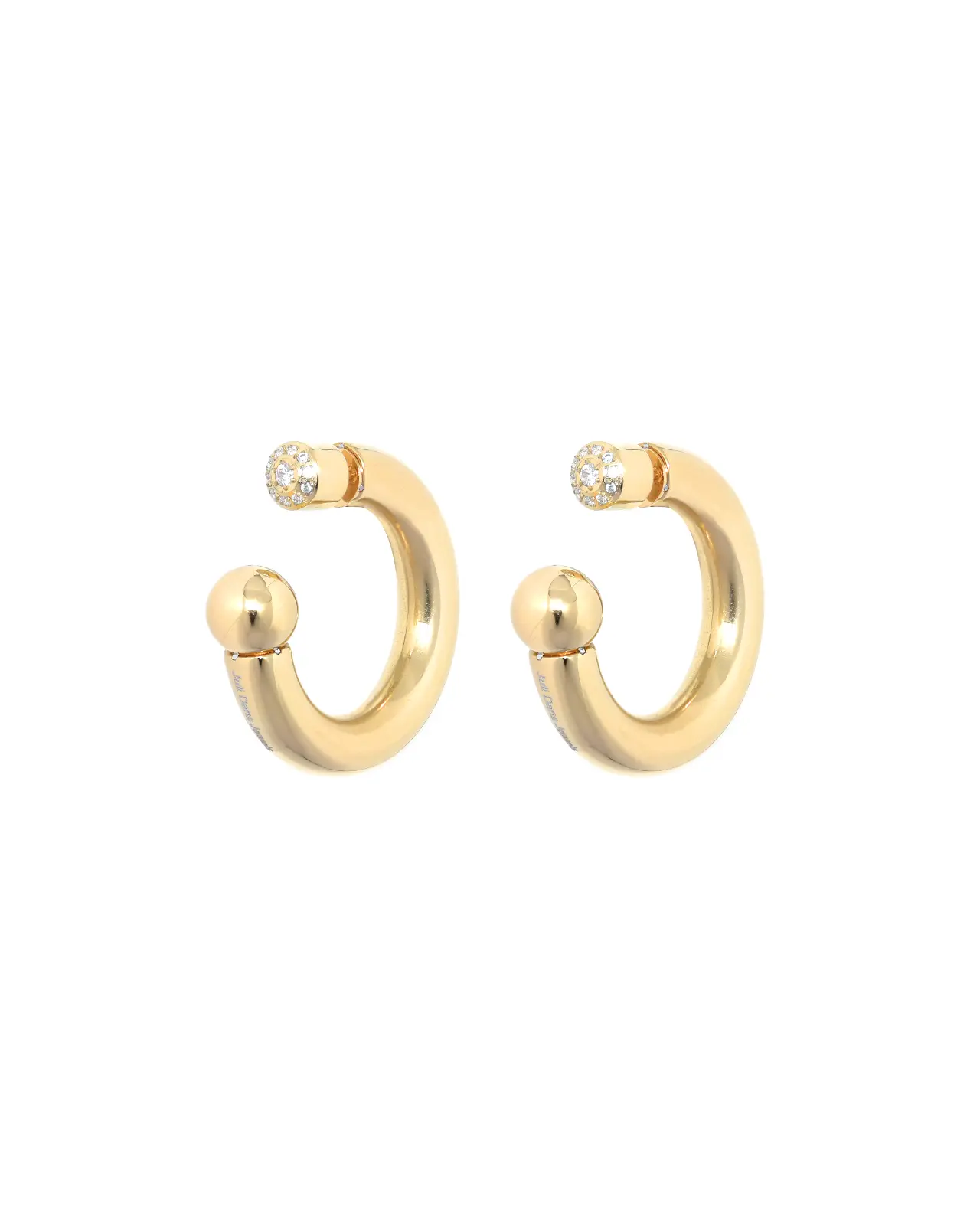 Medium Bernice Gemstone Goud