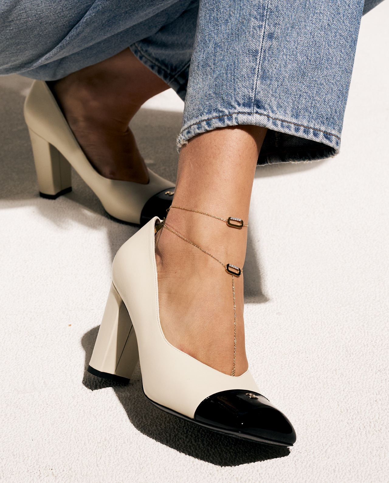 Mini Loulou Anklet Goud