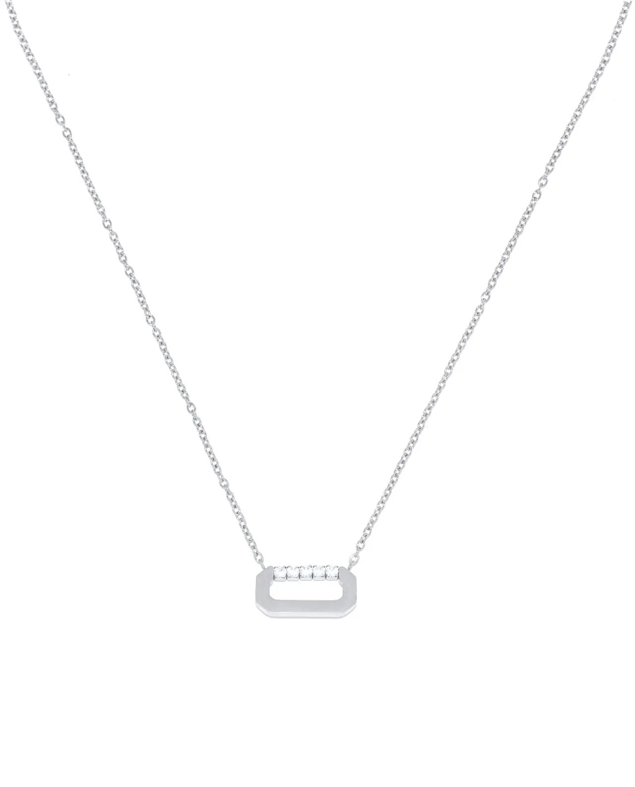 Mini Loulou Ketting Zilver