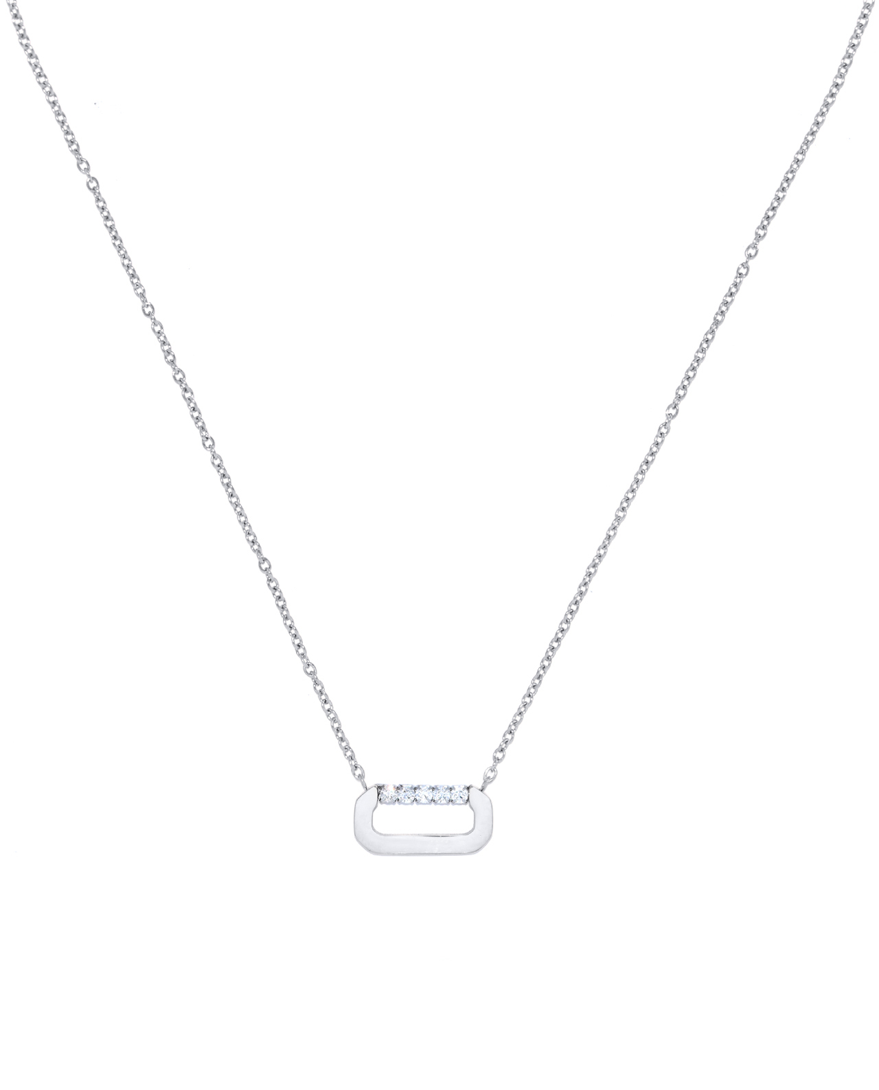 Mini Loulou Ketting Zilver