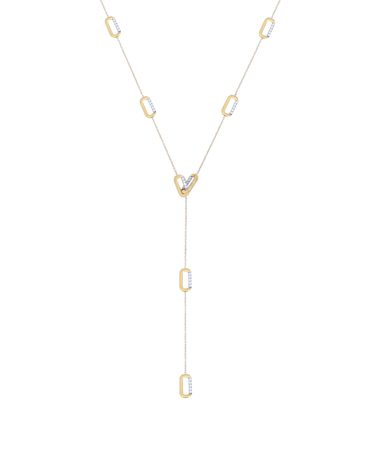 Mini Loulou Link Ketting Goud