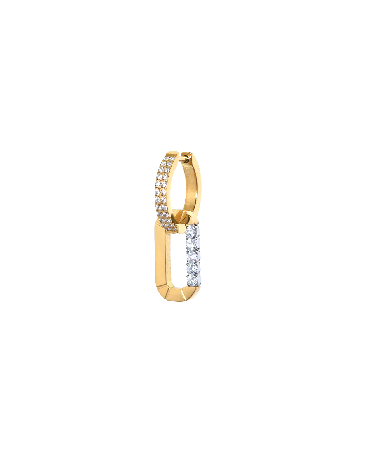 Mini Loulou Oorbel Goud