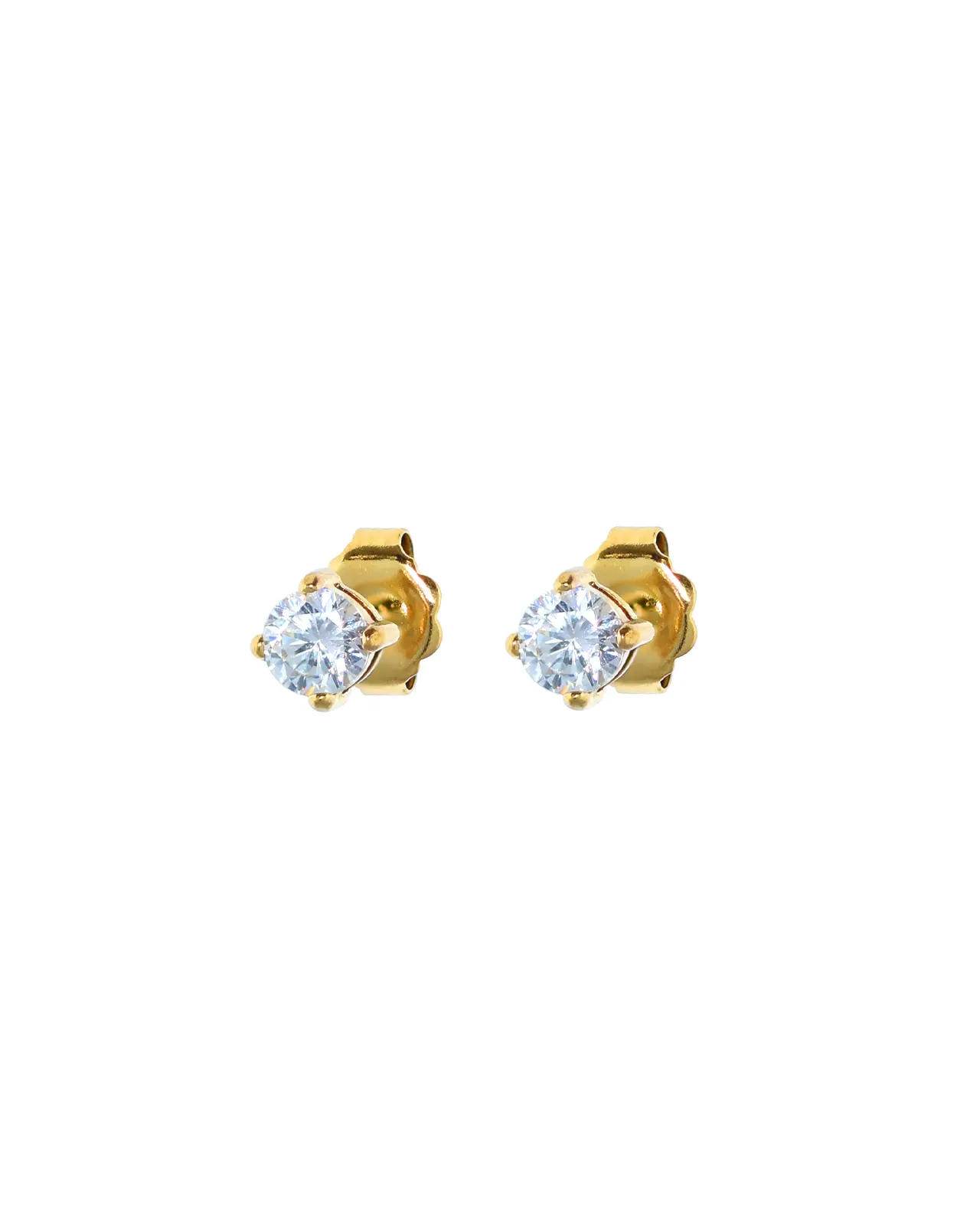Mini Victoria Round Oorbellen (4 mm)