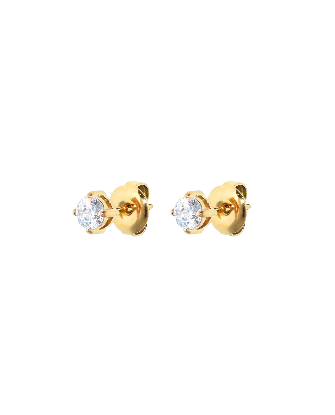 Mini Victoria Round Oorbellen (4 mm)