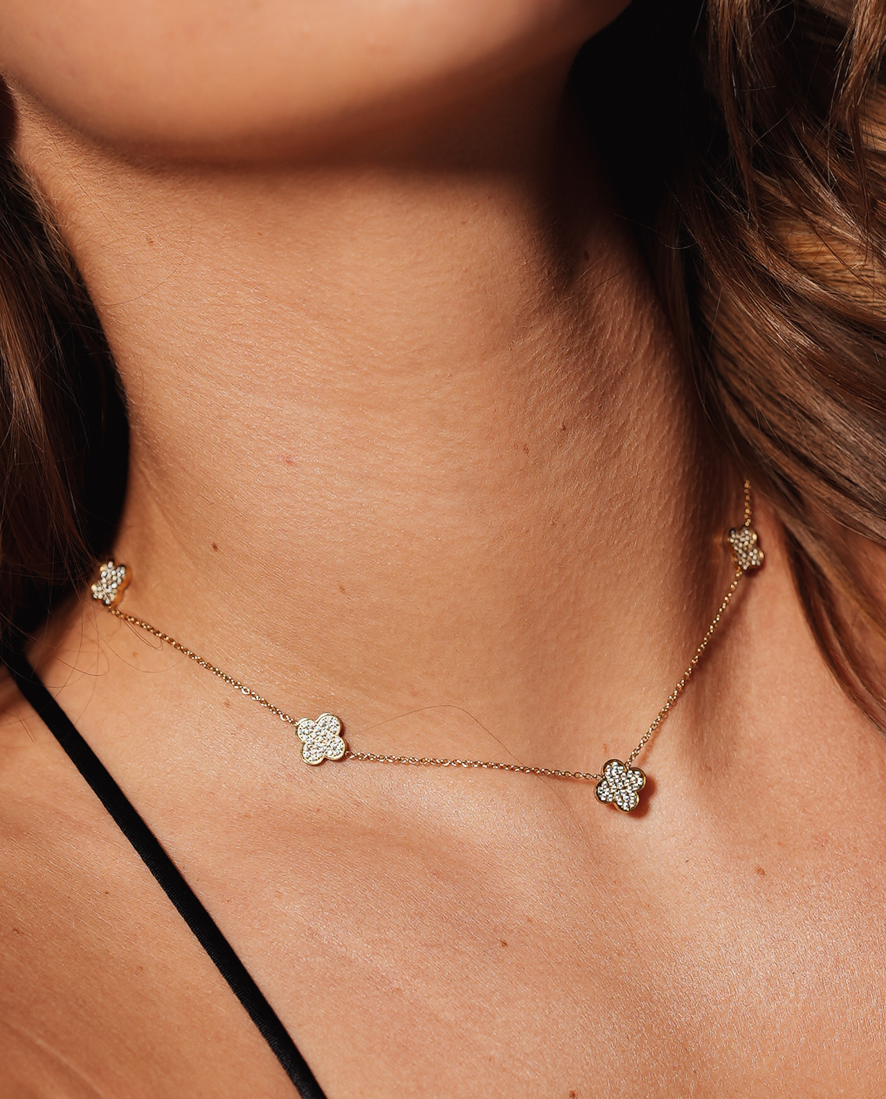 Mini Loulou Ketting Goud
