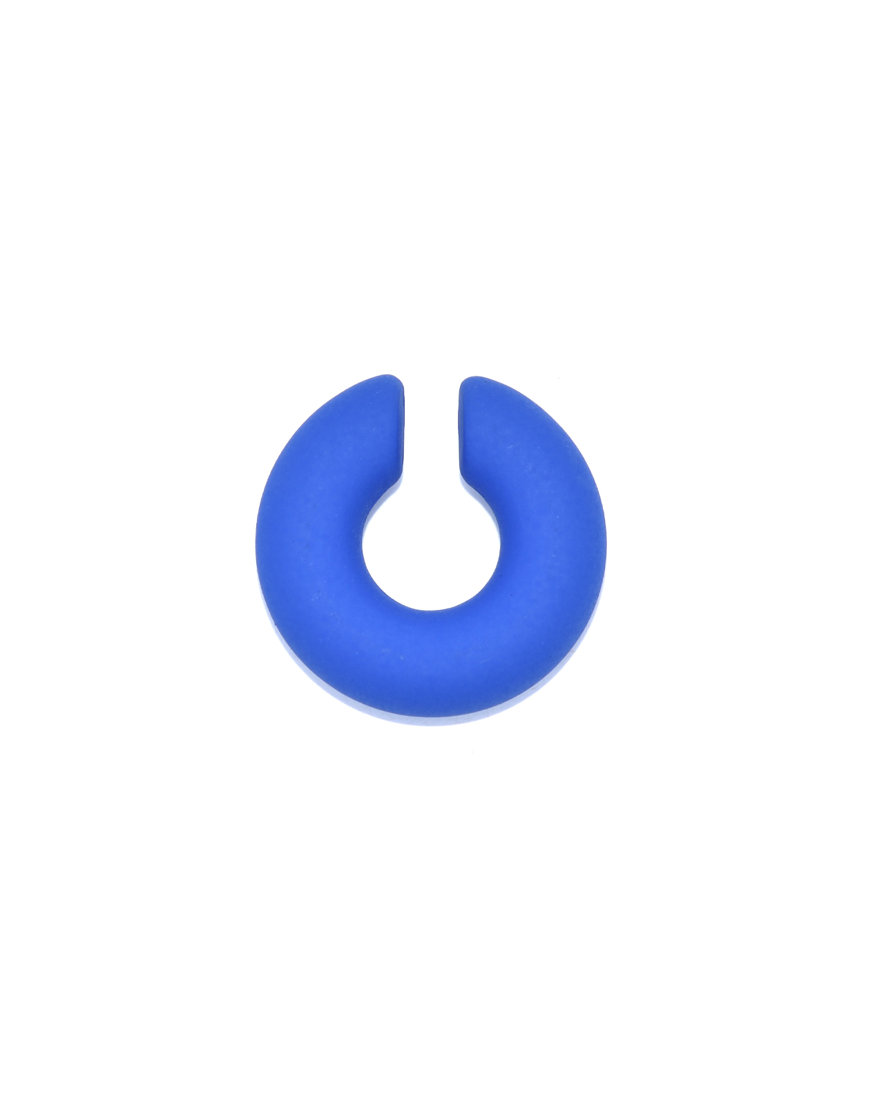 Noé Chunky Earcuff Mat Donker Blauw